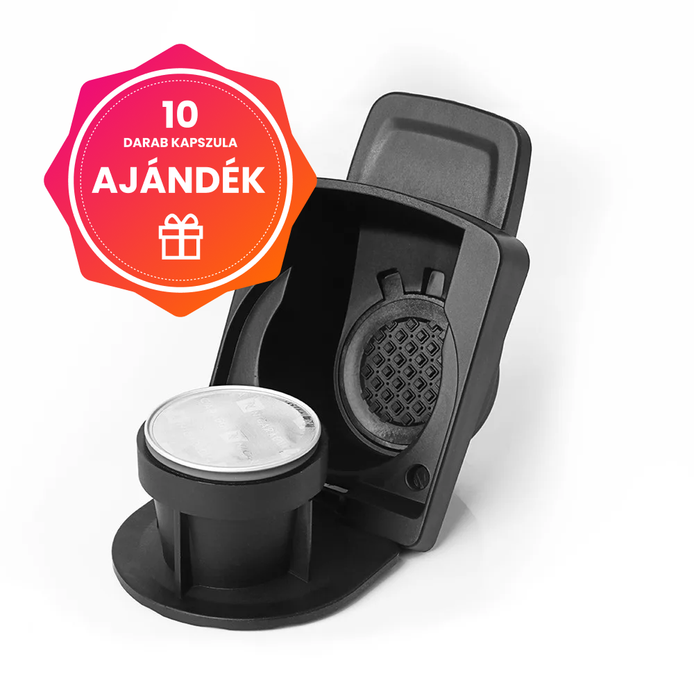 Kapszula adapter Dolce Gusto gépekhez – 1. típus - 10 kapszula ajándékkal!